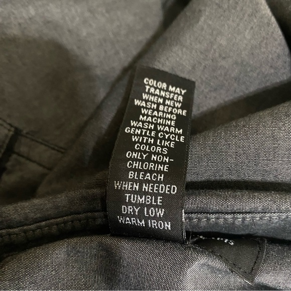 INC International Concepts Gray Shoulder Strap Button Down - Picture 7 of 7